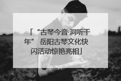 “古琴今音·洞听千年” 岳阳古琴文化快闪活动惊艳亮相