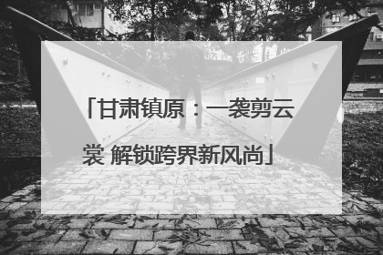 甘肃镇原：一袭剪云裳 解锁跨界新风尚