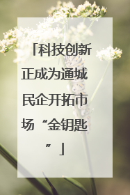 科技创新正成为通城民企开拓市场“金钥匙”