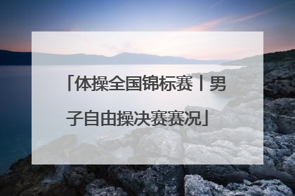 体操全国锦标赛丨男子自由操决赛赛况