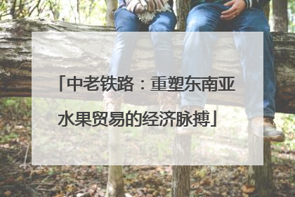 中老铁路：重塑东南亚水果贸易的经济脉搏