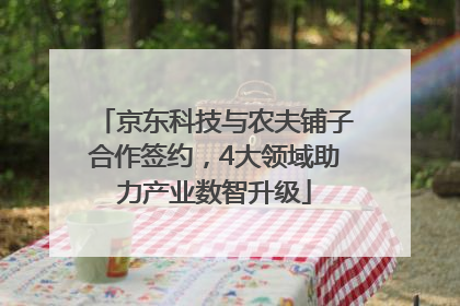 京东科技与农夫铺子合作签约，4大领域助力产业数智升级