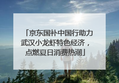 京东国补中国行助力武汉小龙虾特色经济，点燃夏日消费热潮
