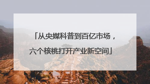 从央媒科普到百亿市场，六个核桃打开产业新空间