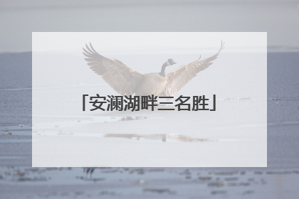 安澜湖畔三名胜