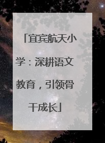 宜宾航天小学：深耕语文教育，引领骨干成长