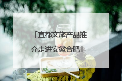 宜都文旅产品推介走进安徽合肥
