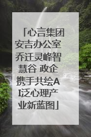 心言集团安吉办公室乔迁灵峰智慧谷 政企携手共绘AI泛心理产业新蓝图
