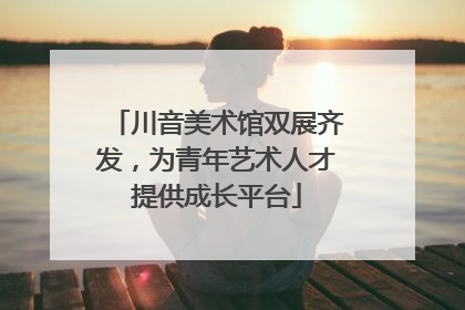 川音美术馆双展齐发，为青年艺术人才提供成长平台