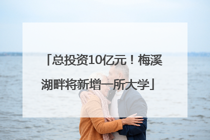 总投资10亿元！梅溪湖畔将新增一所大学