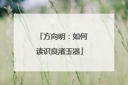 方向明：如何读识良渚玉器