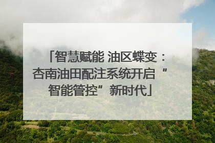 智慧赋能 油区蝶变：杏南油田配注系统开启“智能管控”新时代