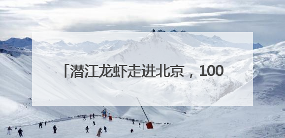 潜江龙虾走进北京，100000只虾席卷大厂餐桌