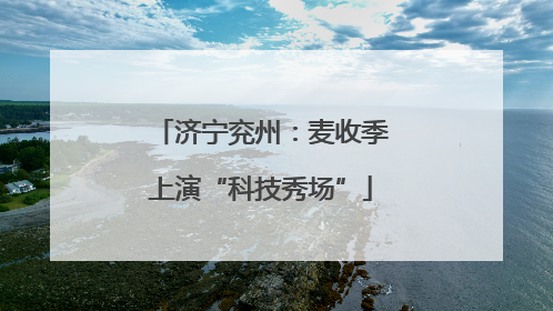 济宁兖州：麦收季上演“科技秀场”