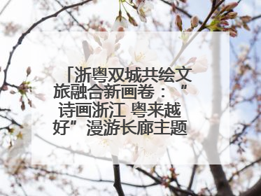 浙粤双城共绘文旅融合新画卷：“诗画浙江 粤来越好”漫游长廊主题推广活动在广州花城汇启幕