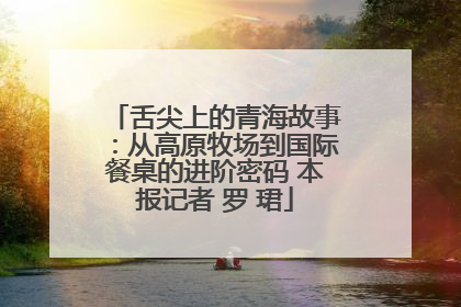 舌尖上的青海故事：从高原牧场到国际餐桌的进阶密码 本报记者 罗 珺