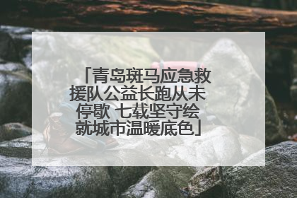 青岛斑马应急救援队公益长跑从未停歇 七载坚守绘就城市温暖底色