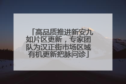 高品质推进新安九如片区更新，专家团队为汉正街市场区域有机更新把脉问诊